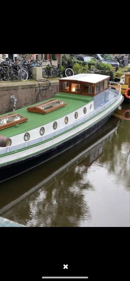 Luxury Historic Boat Amsterdam Hotel Exterior foto